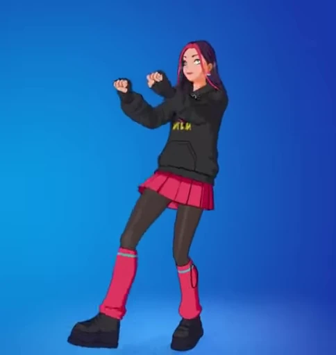 🌟 Стикер «Fortnite dance party» для Telegram