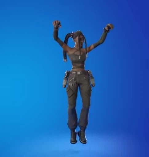 🌟 Стикер «Fortnite dance party» для Telegram