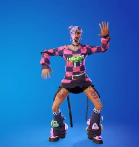 🌟 Стикер «Fortnite dance party» для Telegram