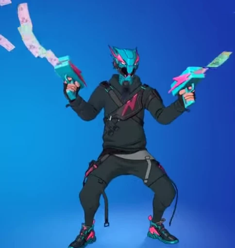 🌟 Стикер «Fortnite dance party» для Telegram