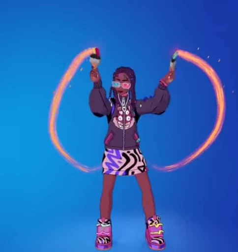 🌟 Стикер «Fortnite dance party» для Telegram