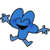 💙 Эмодзи «Four» для Telegram