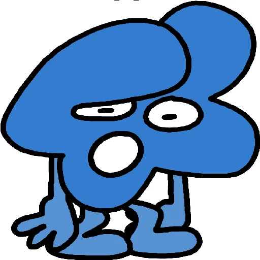 🥱 Стикер «Четверка Four BFB» для Telegram