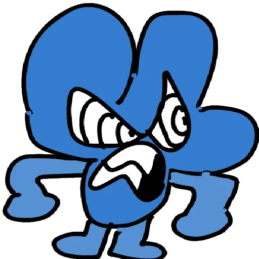 😡 Стикер «Четверка Four BFB» для Telegram