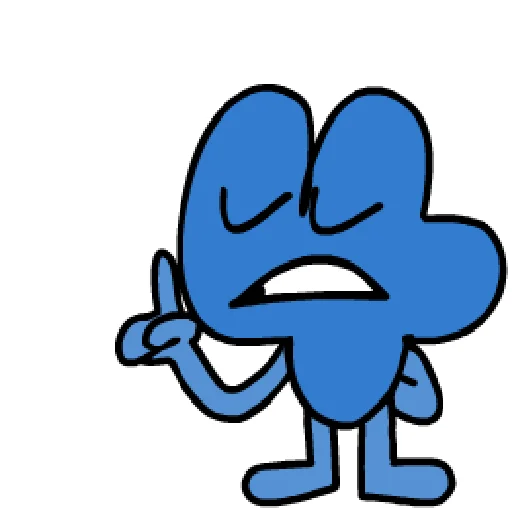 👆 Стикер «Четверка Four BFB» для Telegram