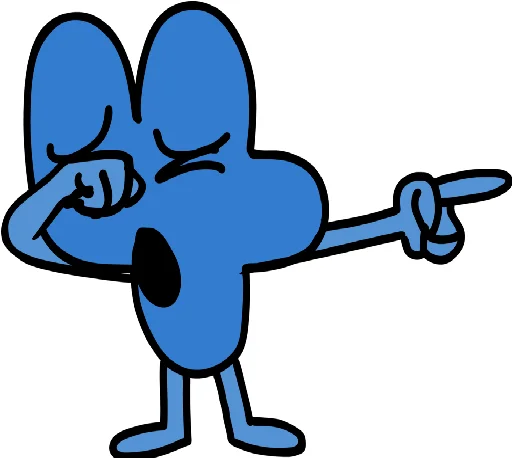 😣 Стикер «Четверка Four BFB» для Telegram