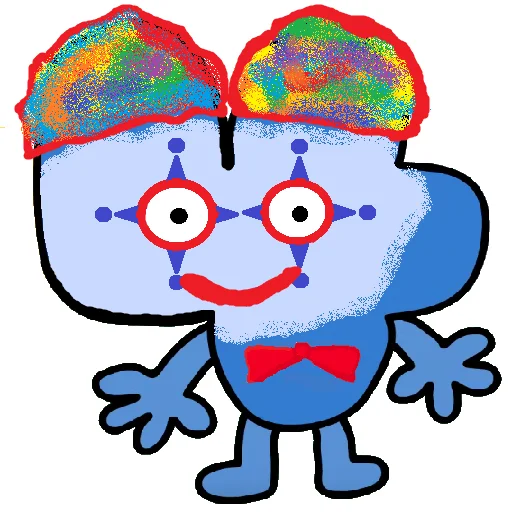 🤡 Стикер «Четверка Four BFB» для Telegram