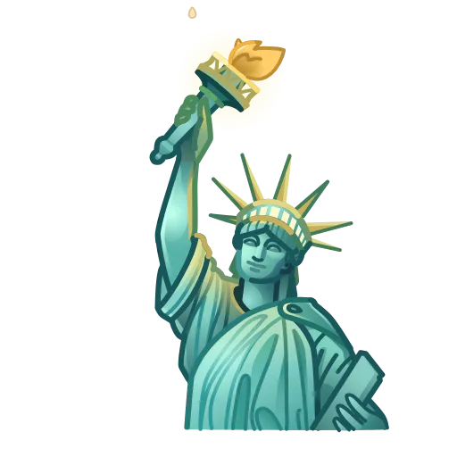 Эмодзи USA для Telegram — скачать