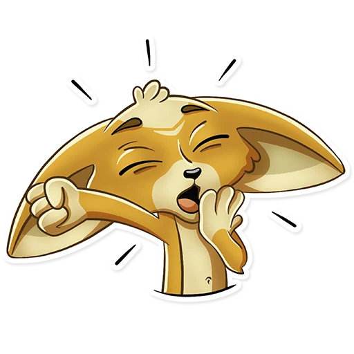 😴 Стикер «fox_anews» для Telegram