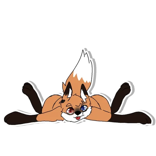 🐸 Стикер «Fox Stickers» для Telegram
