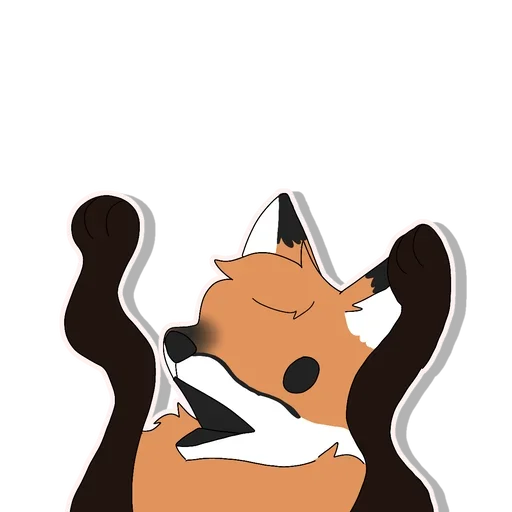 😱 Стикер «Fox Stickers» для Telegram