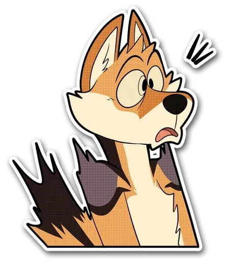 😚 Стикер «Fox and Hugs» для Telegram