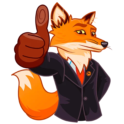 👍 Стикер «Foxcon_verif» для Telegram