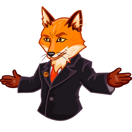 👐 Стикер «Foxcon_verif» для Telegram