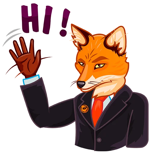 👋 Стикер «Foxcon_verif» для Telegram