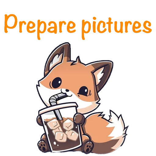 🏞 Стикер «Fox Drop» для Telegram
