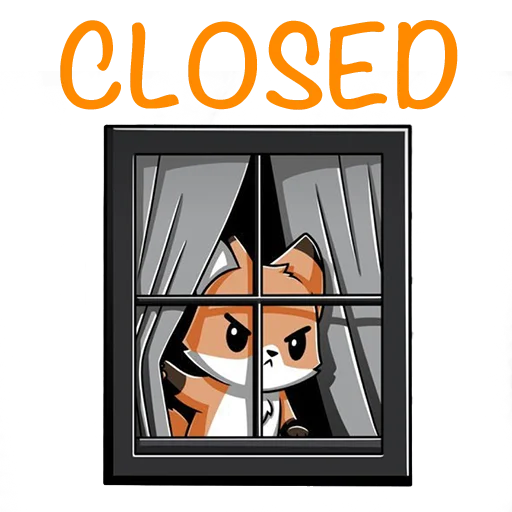 🚫 Стикер «Fox Drop» для Telegram