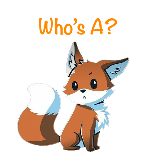 🤔 Стикер «Fox Drop» для Telegram