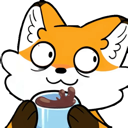 ☕️ Стикер «Vicksy Fox» для Telegram