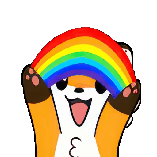 🌈 Стикер «Vicksy Fox» для Telegram