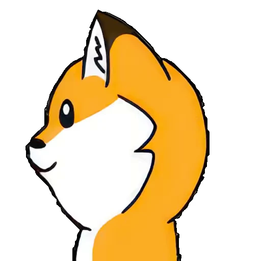 🙂‍↔️ Стикер «Vicksy Fox» для Telegram