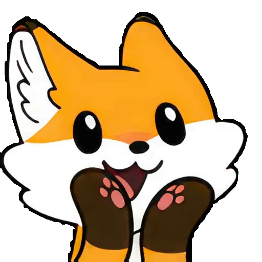 Стикерпак Vicksy Fox для Telegram