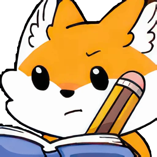🧐 Стикер «Vicksy Fox» для Telegram