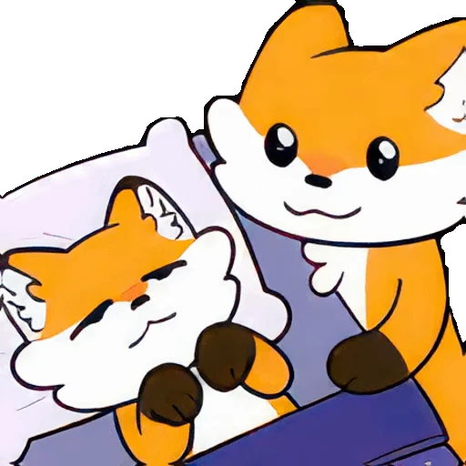 💤 Стикер «Vicksy Fox» для Telegram