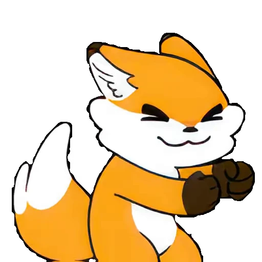 😆 Стикер «Vicksy Fox» для Telegram
