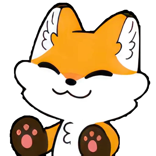 🥳 Стикер «Vicksy Fox» для Telegram