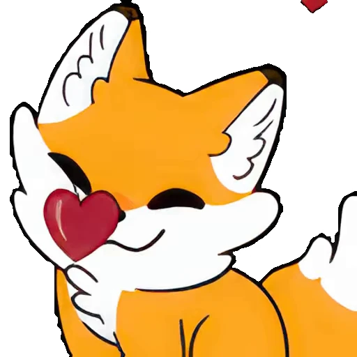 🥰 Стикер «Vicksy Fox» для Telegram