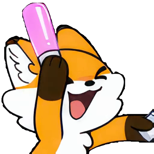 🤪 Стикер «Vicksy Fox» для Telegram