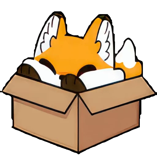 🥺 Стикер «Vicksy Fox» для Telegram