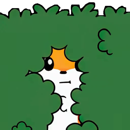 🫥 Стикер «Vicksy Fox» для Telegram