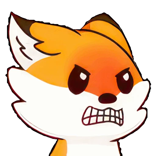 😡 Стикер «Vicksy Fox» для Telegram