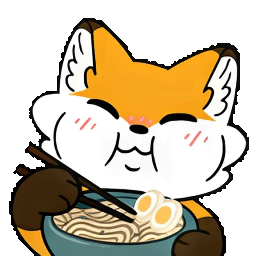 😋 Стикер «Vicksy Fox» для Telegram