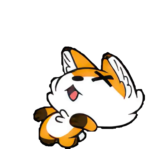 😵 Стикер «Vicksy Fox» для Telegram