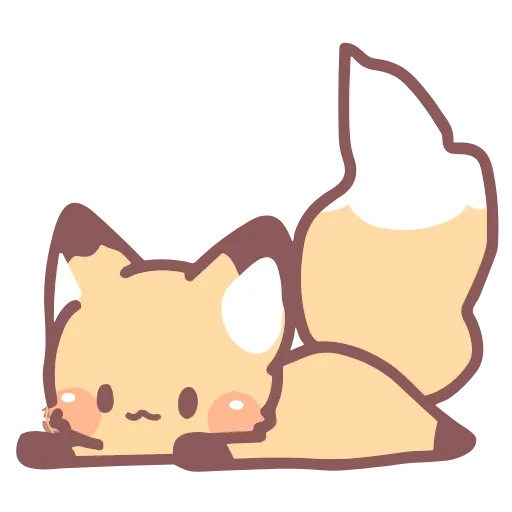 😮‍💨 Эмодзи «foxes best friends forever» для Telegram