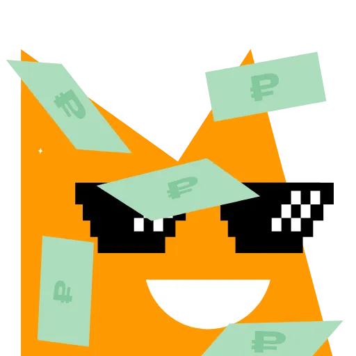 😎 Стикер «Фоксфорд» для Telegram