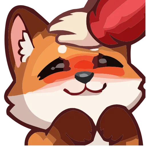 ☺️ Эмодзи «Fox» для Telegram