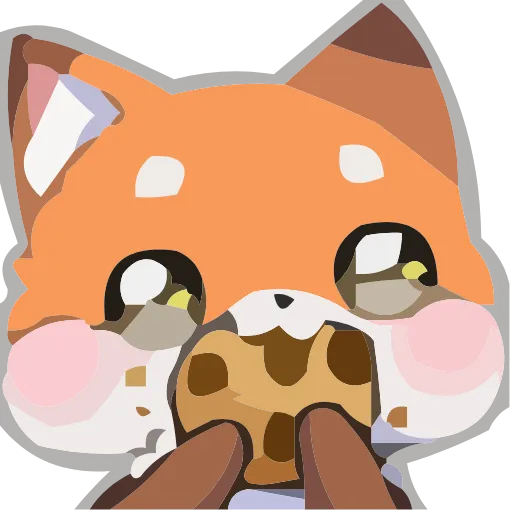 🍪 Эмодзи «Fox» для Telegram