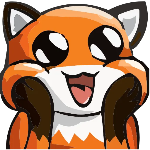 🤩 Эмодзи «Fox» для Telegram
