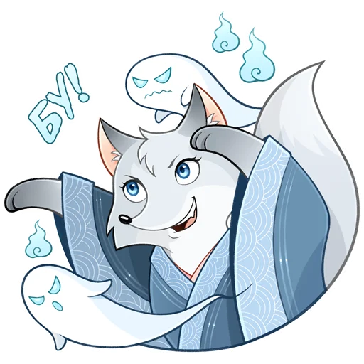 👻 Стикер «Лисик» для Telegram
