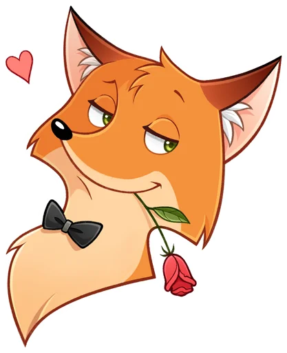 😘 Стикер «Лисик» для Telegram
