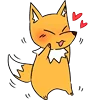 🥰 Эмодзи «Fox Mini Emoji Pack» для Telegram