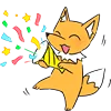 🎉 Эмодзи «Fox Mini Emoji Pack» для Telegram