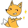 😏 Эмодзи «Fox Mini Emoji Pack» для Telegram