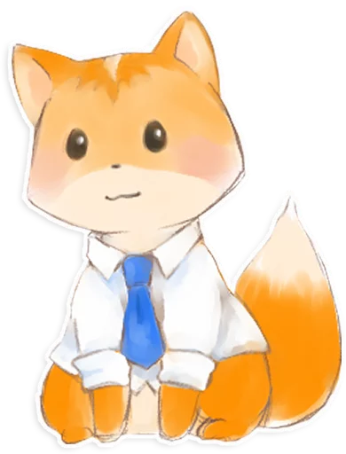 💼 Стикер «foxmosa» для Telegram