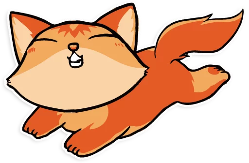🏃 Стикер «foxmosa» для Telegram