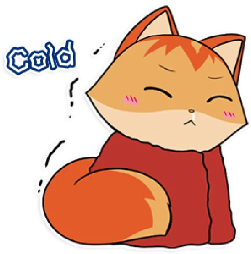 ❄️ Стикер «foxmosa» для Telegram